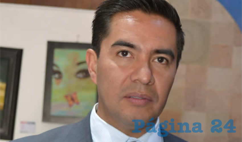Raúl Ulloa Guzmán, diputado local por el Partido Encuentro Social (PES) (Foto Merari Martínez Castro)
