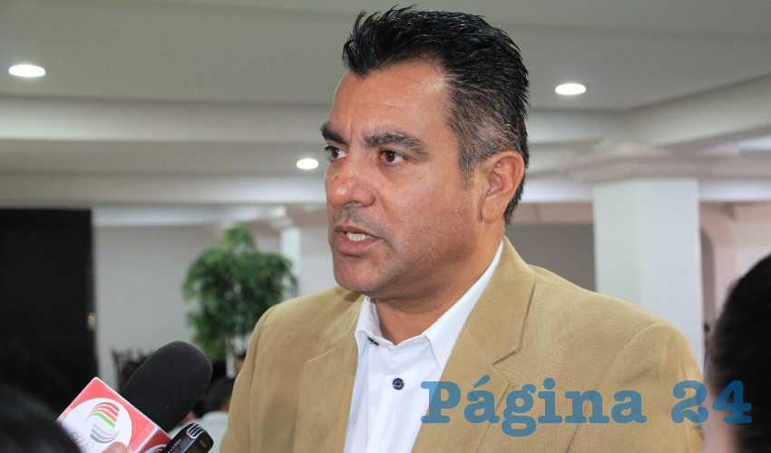 José Luis Figueroa Rangel, presidente municipal de Loreto (Foto Rocío Castro)
