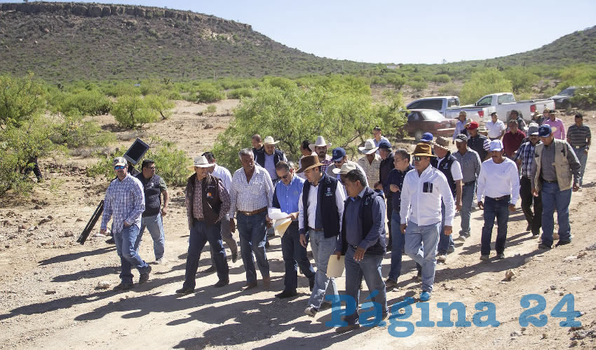 El gobernador del Estado, Mart&iacute;n Orozco Sandoval, supervis&oacute; la construcci&oacute;n de nueva infraestructura de almacenamiento de agua
