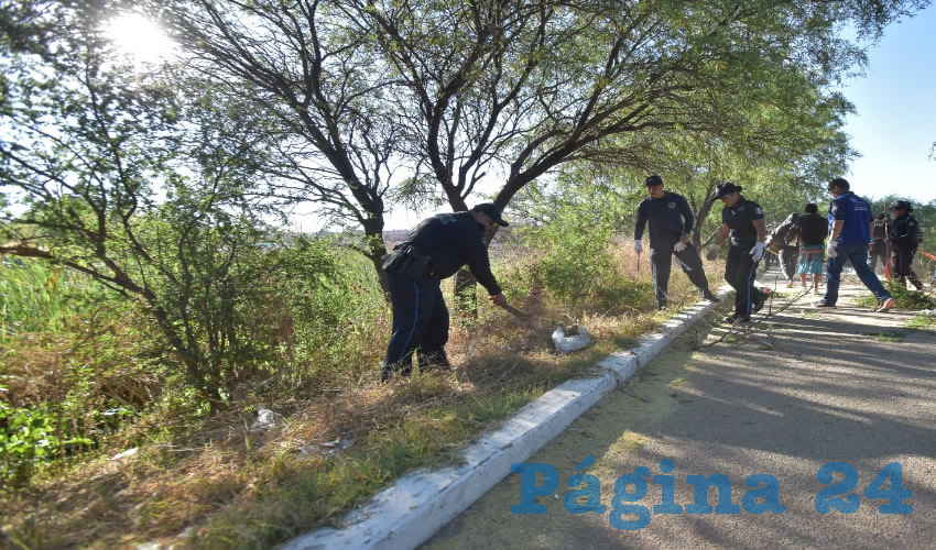 La Secretar&iacute;a de Seguridad P&uacute;blica Municipal de Aguascalientes particip&oacute; en el programa de &ldquo;Rescate de Espacios P&uacute;blicos&rdquo;