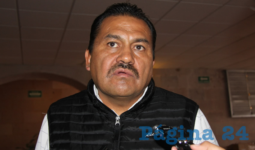 Ignacio Frayre Zúñiga, delegado estatal del Instituto Nacional de Migración (INM) (Foto Rocío Castro)