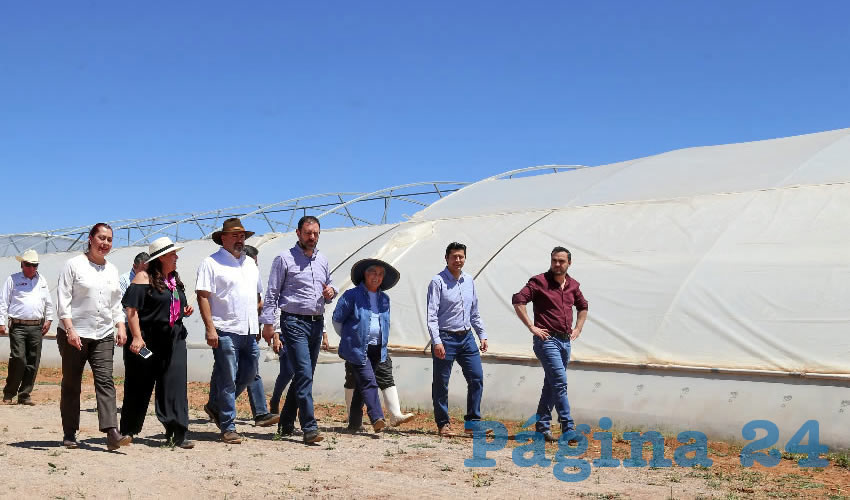 El Ejecutivo entregó apoyos a productores del campo por 5.2 millones de pesos