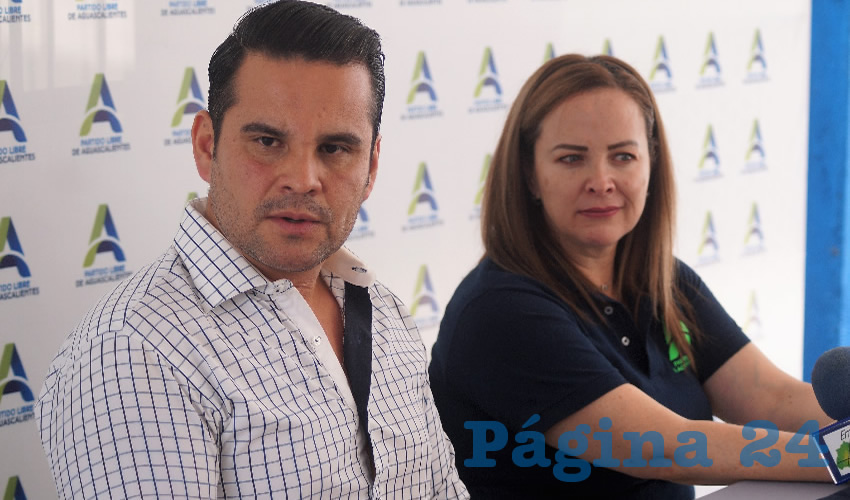 Rueda de prensa del Partido Libre de Aguascalientes