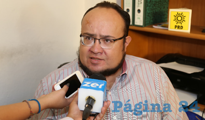 &Oacute;scar Estrada Escobedo, regidor del Ayuntamiento de Aguascalientes