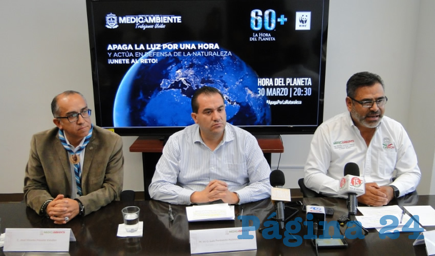 El titular de esta dependencia, Luis Fernando Maldonado Moreno, expresó que es importante la difusión del movimiento para apagar las luces de monumentos y edificios emblemáticos de la capital, esto de las 20:30 a las 21:30 horas, Además, invitó a todas las presidencias municipales, dependencias estatales, instituciones educativas a sumarse a esta iniciativa.