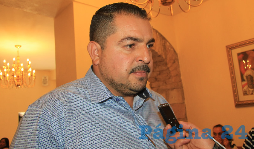 Carlos Antonio Carrillo Gómez, alcalde de Jalpa (Foto Rocío Castro)
