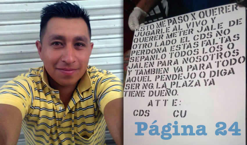 Carlos Javier Rodríguez Regalado y el mensaje dejado por los ejecutores