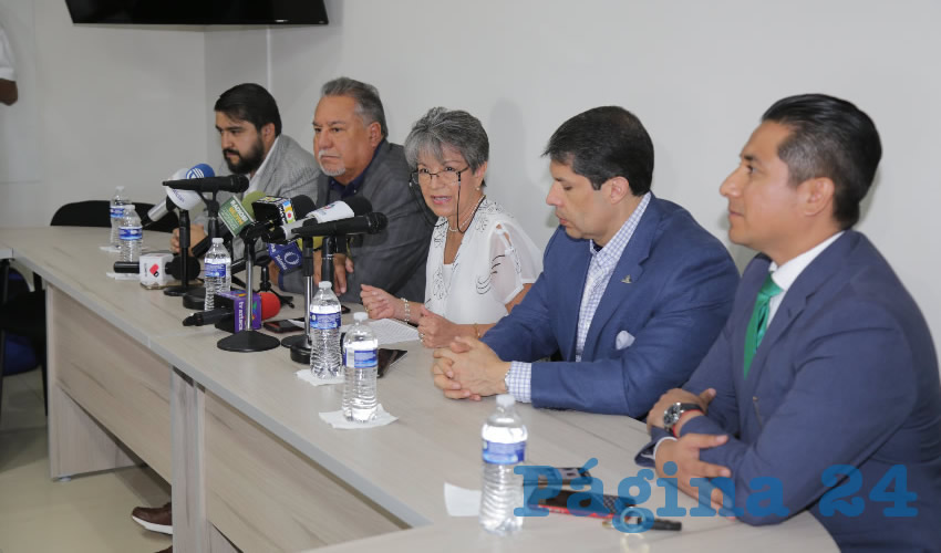 Rueda de prensa del Comité de Participación Ciudadana (Foto: Eddylberto Luévano Santillán)