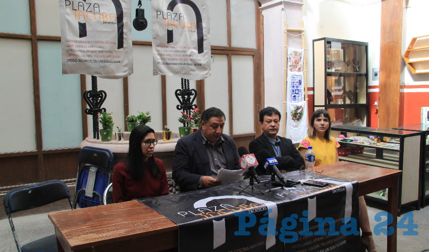 Los integrantes del autodenominado Colectivo Tacuba refirieron que todos invirtieron recursos económicos para rentar una casa colonial ubicada en la calle Tacuba esquina con Aguascalientes, para proponer un espacio cultural (Foto Rocío Castro Alvarado)