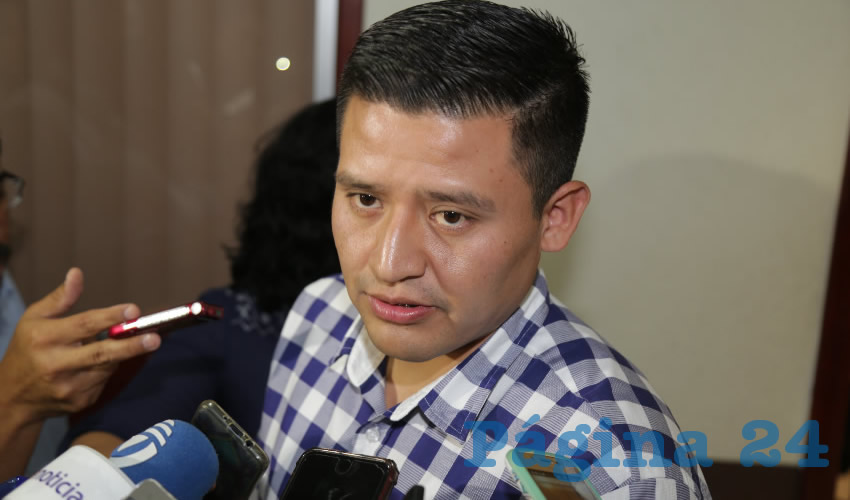 Heder Pedro Guzm&aacute;n Espejel, diputado local (Foto: Eddylberto Lu&eacute;vano Santill&aacute;n)