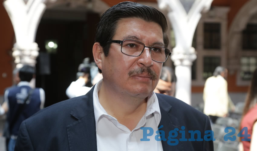 Arturo Gonz&aacute;lez Estrada, titular del ISSSSPEA (Foto: Eddylberto Lu&eacute;vano Santill&aacute;n)