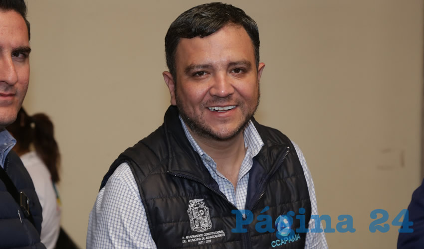 José Refugio Muñoz de Luna, director de CCAPAMA (Foto: Eddylberto Luévano Santillán)