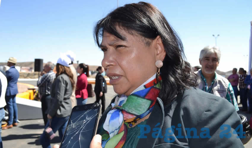 María Guadalupe López Marchant, destacó que ya se encuentran en pruebas para tener bases en el programa ejecutivo que presentarán a finales de abril (Foto: Merari Martínez)