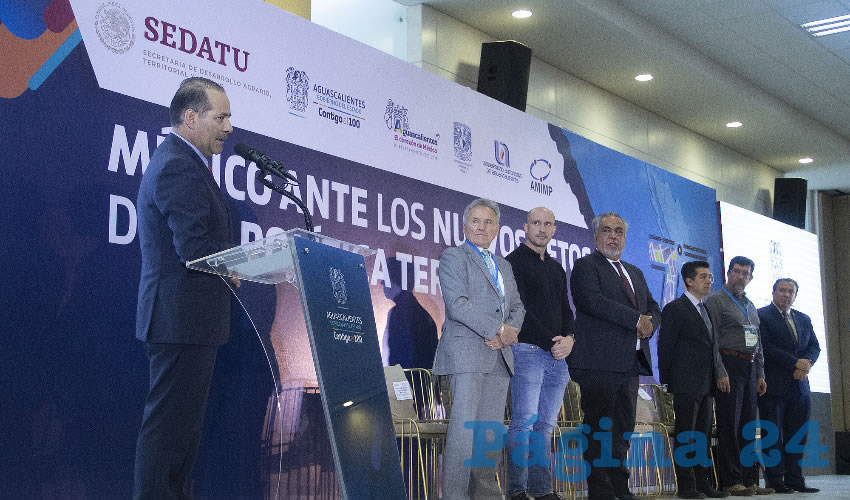 El gobernador del Estado, Martín Orozco Sandoval, encabezó la inauguración del Séptimo Congreso Nacional de Suelo Urbano