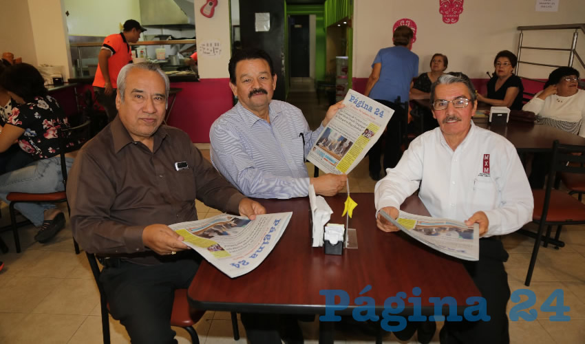 En el restaurante La Madero almorzaron Evaristo Velasco &Aacute;lvarez, Gerardo Mart&iacute;nez S&aacute;nchez y Ra&uacute;l Ruiz Dondiego