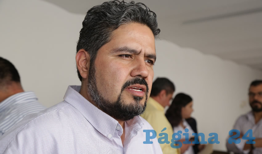 Iván Alejandro Sánchez Nájera, candidato electo del PRD a la Alcaldía de Aguascalientes (Foto: Eddylberto Luévano Santillán)