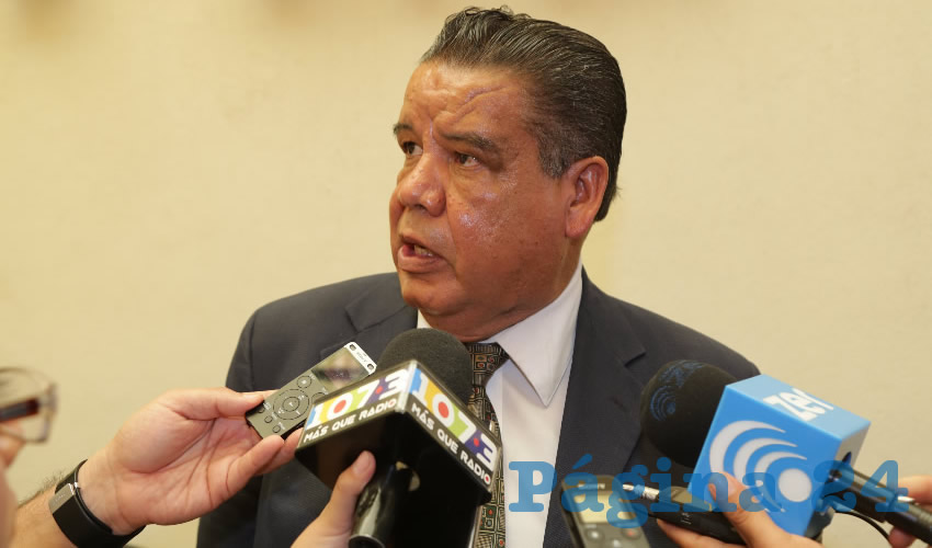 Francisco Javier Flores Flores, secretario de Movimientos Sociales del PRD (Foto: Eddylberto Luévano Santillán)