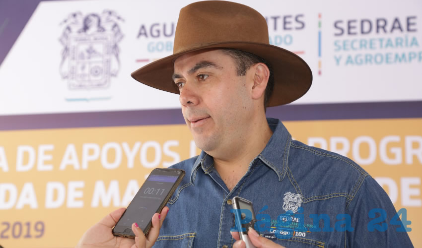 Manuel Alejandro Gonz&aacute;lez Mart&iacute;nez, secretario de Desarrollo Rural y Agroempresarial (Foto: Eddylberto Lu&eacute;vano Santill&aacute;n)