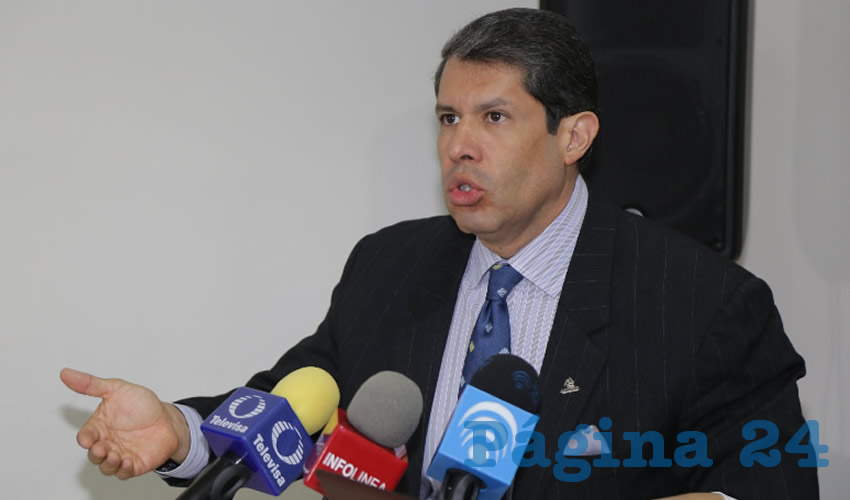 Ra&uacute;l Gonz&aacute;lez Alonso, presidente de la Coparmex (Foto: Eddylberto Lu&eacute;vano Santill&aacute;n)
