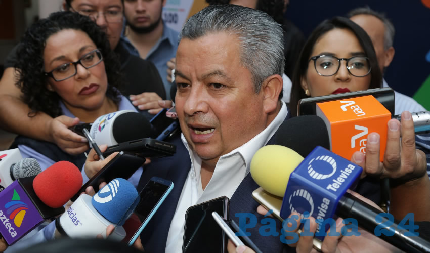 Ricardo Enrique Morán Faz, secretario general de Gobierno (Foto Eddylberto Luévano Santillán)