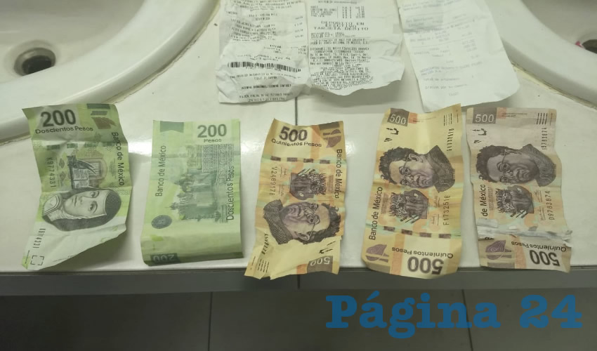 El papel moneda falsificado, que utilizaba la joven Diana Laura &ldquo;N&rdquo; &ldquo;N&rdquo;