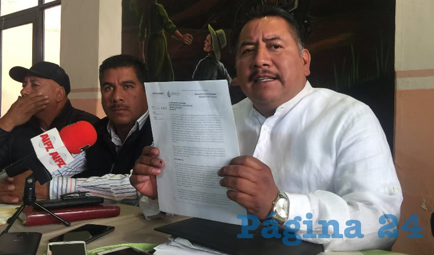 Felipe Pinedo Hernández, integrante del Frente Popular de Lucha por Zacatecas (FPLZ) (Foto Cristo González)