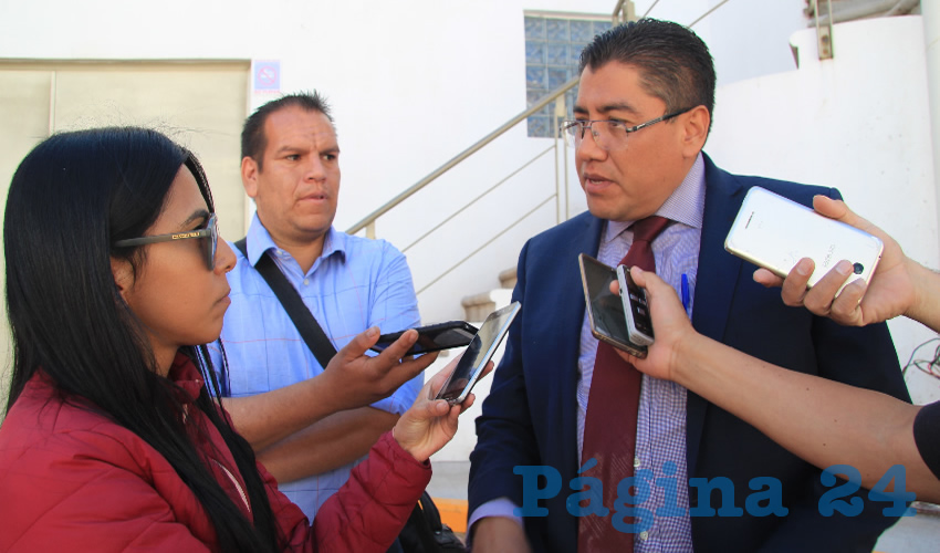 Saúl Monreal Ávila, presidente municipal de Fresnillo (Foto Rocío Castro)