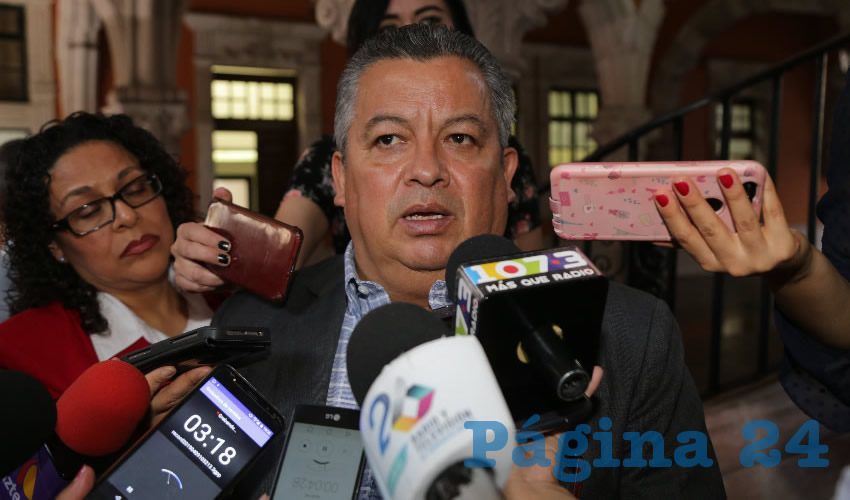 Enrique Morán Faz, secretario de Gobierno (Foto: Eddylberto Luévano Santillán)