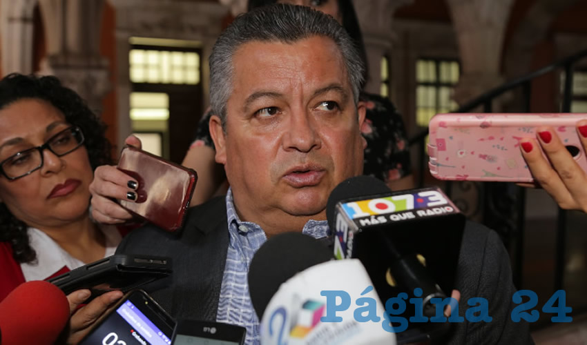 Enrique Morán Faz, secretario de Gobierno (Foto: Eddylberto Luévano Santillán)