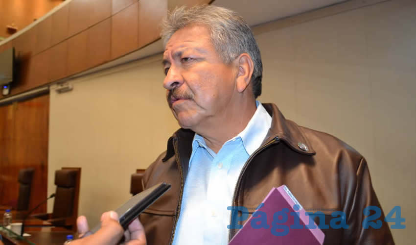 Jesús Padilla Estrada, diputado local por Movimiento Regeneración Nacional (Morena) (Foto Merari Martínez Castro)