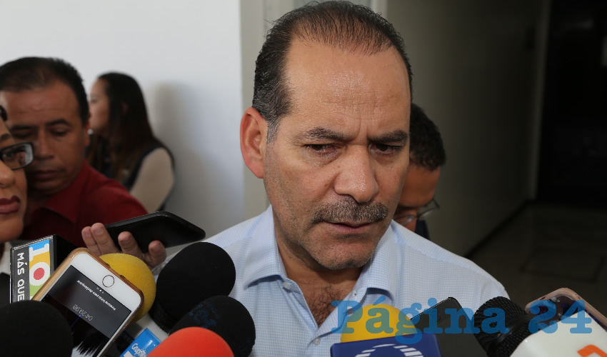 Mart&iacute;n Orozco Sandoval, gobernador del Estado