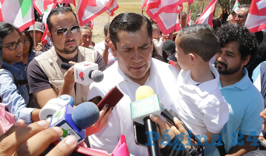 Netzahualc&oacute;yotl Ventura Anaya, candidato electo del PRI a la alcald&iacute;a de Aguascalientes (Foto: Eddylberto Lu&eacute;vano Santill&aacute;n)