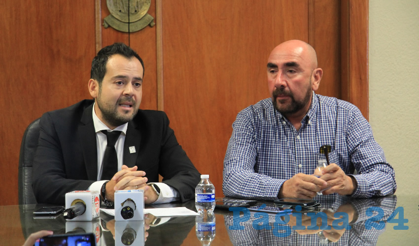 Ulises Mejía Haro, presidente municipal de Zacatecas (Foto Rocío Castro)
