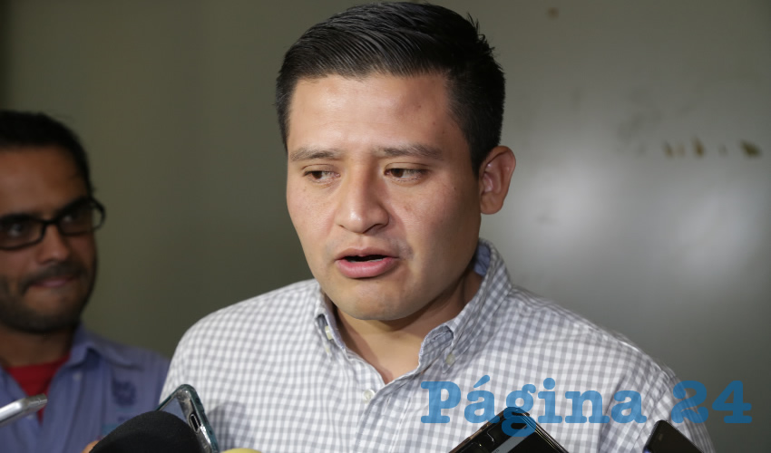 Heder Pedro Guzm&aacute;n Espejel, diputado local (Foto: Eddylberto Lu&eacute;vano Santill&aacute;n)