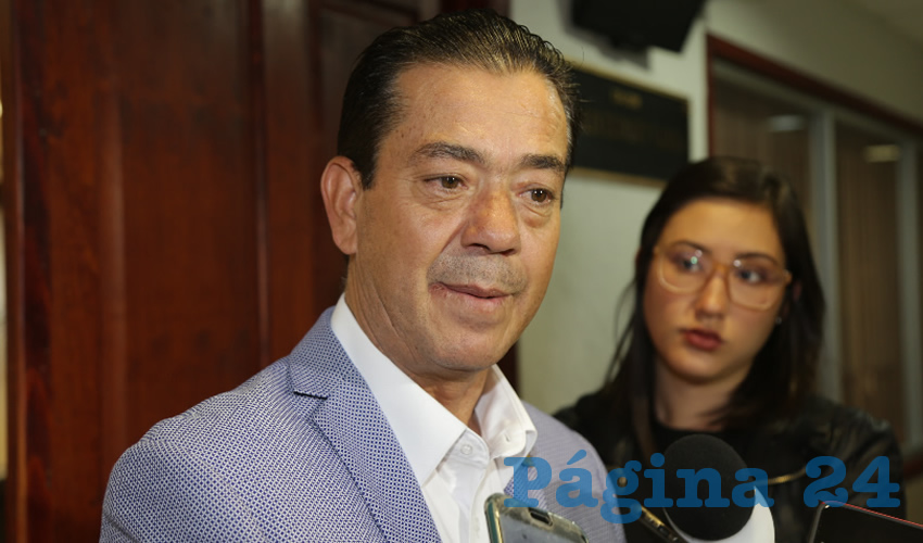 Salvador Pérez Sánchez, diputado local (Foto: Eddylberto Luévano Santillán)