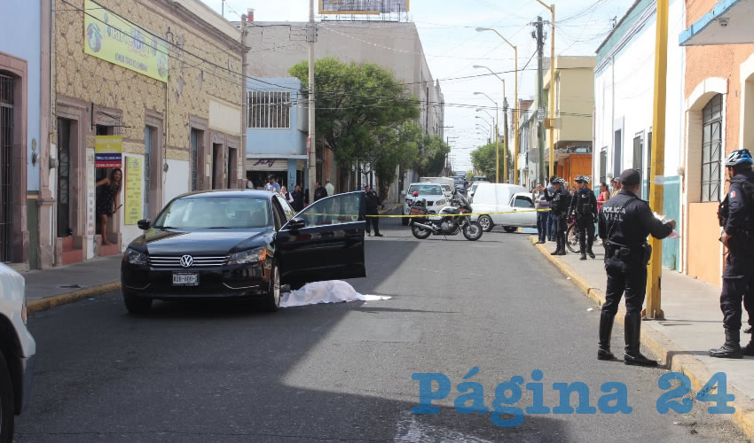 Los hechos ocurrieron sobre la calle Cristóbal Colón, en el barrio del Encino