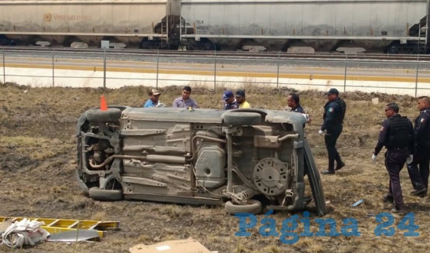 Guillermo Hernández Reyes murió al perder el control y volcar la camioneta Chevrolet Tornado