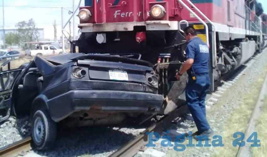 El Volkswagen Jetta quedó para la chatarra