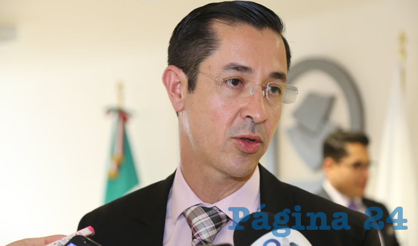 Luis Fernando Landeros, consejero presidente del Instituto Estatal Electoral