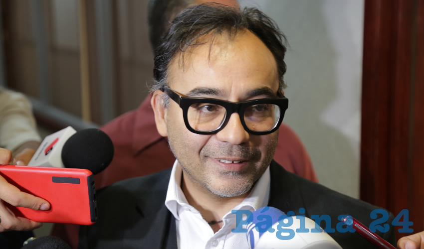 Juan Manuel Gómez Morales, diputado local (Foto: Eddylberto Luévano Santillán)