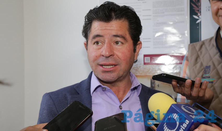 Jorge López Martín, presidente del Patronato de la Feria Nacional de San Marcos