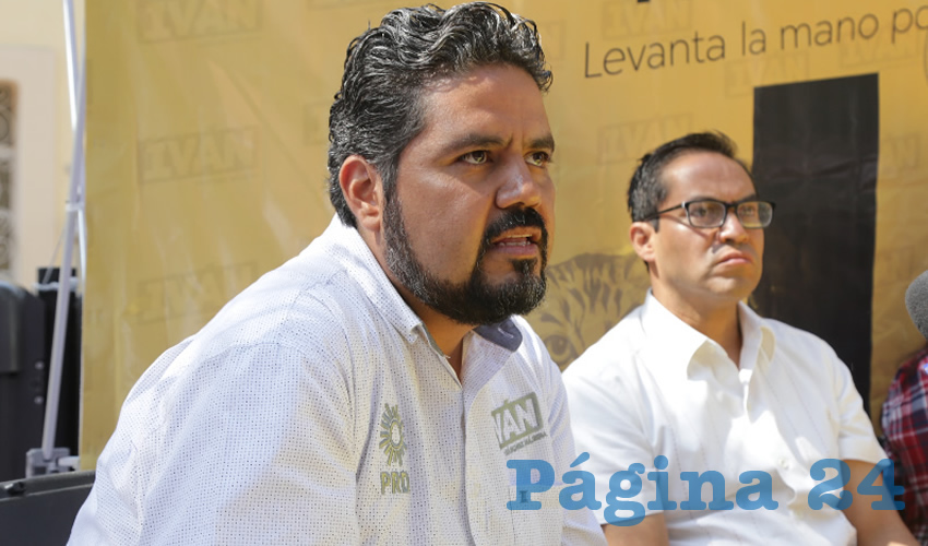Iv&aacute;n S&aacute;nchez N&aacute;jera, candidato del PRD a la Alcald&iacute;a de Aguascalientes (Foto: Eddylberto Lu&eacute;vano Santill&aacute;n)