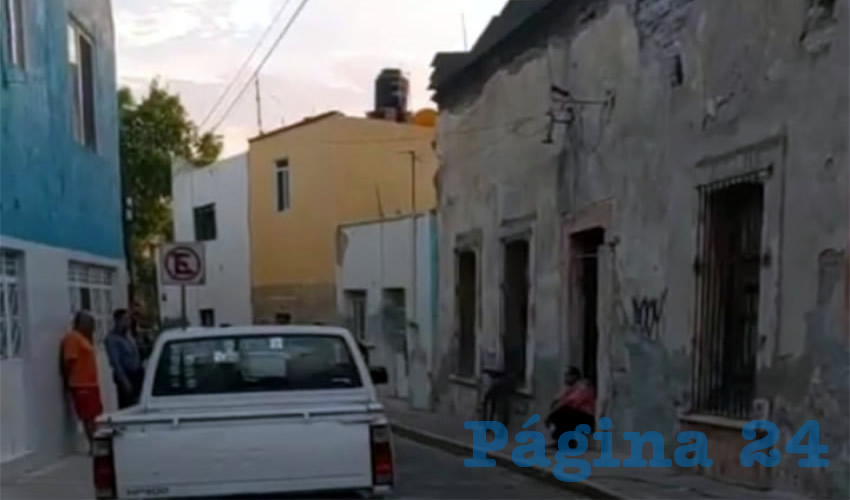 La brutal agresión ocurrió en calle María Concepción Aguayo 106, casi esquina con calle Juan de Montoro