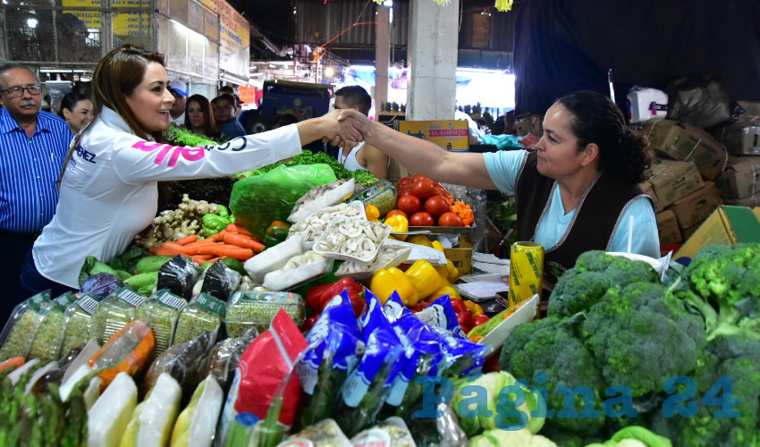 Tere Jiménez destacó la necesidad de sumar esfuerzos para fortalecer la seguridad en el Centro Comercial Agropecuario