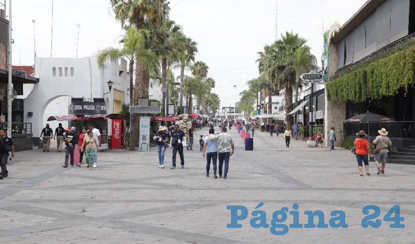 El pasado Jueves comenzó a operar el punto seguro en las inmediaciones de la Feria Nacional de San Marcos
