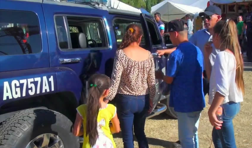 Cerca de la entrada principal de la Isla San Marcos, se encuentra el stand de la SSPE