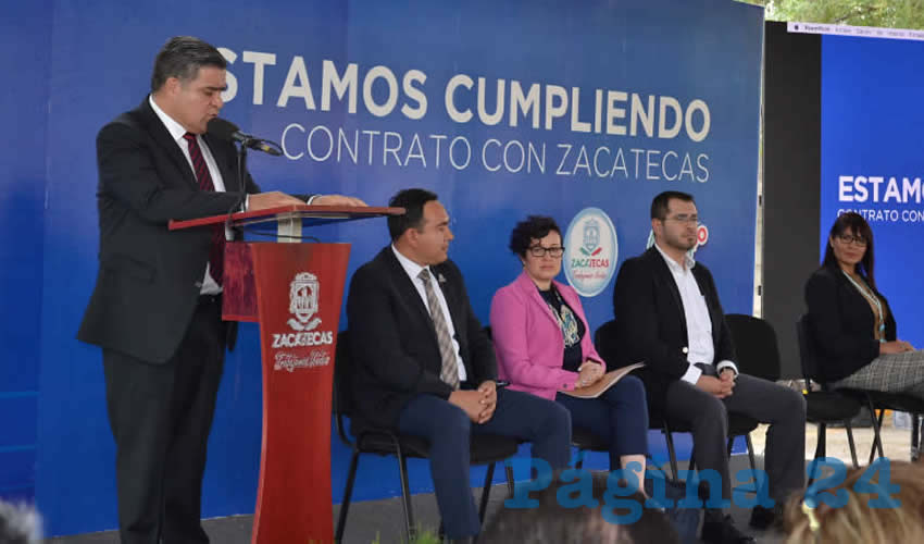 Ismael Camberos Hernández, titular de la Secretaría de Seguridad Pública (SSP): Al inicio de la administración contaban con sólo 971, pero ahora cuentan con mil 255; de los 390 de la Policía Penitenciaria ahora hay 470, también ha incrementado el número de policías viales logrando presencia en Zacatecas y en 43 de las delegaciones de la entidad (Foto: Merari Martínez)