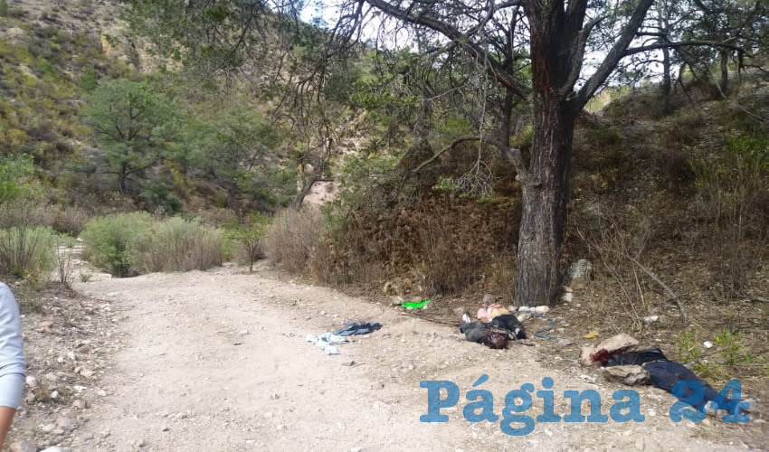 Así fueron encontrados los tres cadáveres