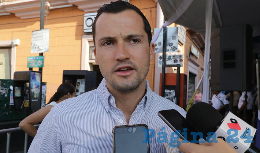 Enrique Franco Medina, titular del IAJU (Foto: Eddylberto Luévano Santillán)