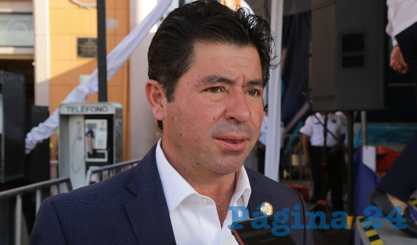 Jorge López Martín, presidente del PFNSM (Foto: Eddylberto Luévano Santillán)